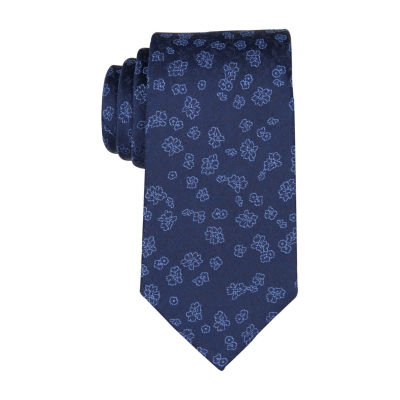 Stafford Mono Floral Tie