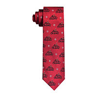 Hallmark Red Merry Chirstmas Holiday Tie, One Size, Red