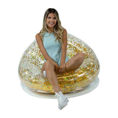 PoolCandy Gold Glitter Chair