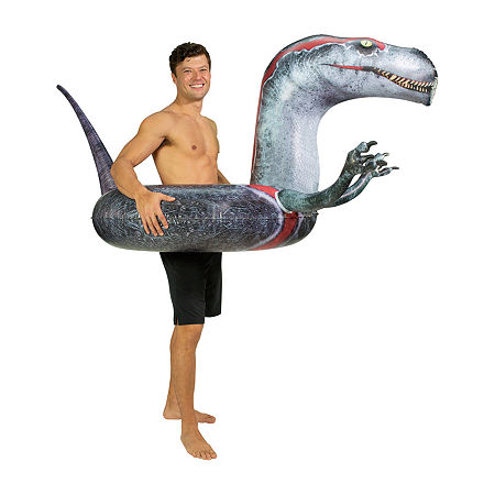 PoolCandy Raptor Dinosaur 42IN Pool Tube, One Size, Multiple Colors