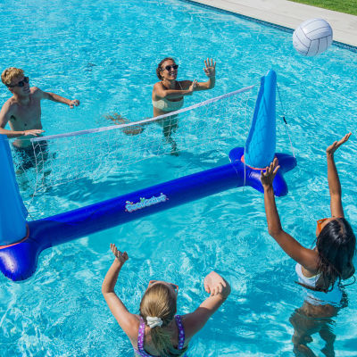 PoolCandy Giant Floating Volleyball Set