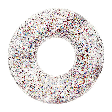 PoolCandy Multi Color Glitter Pool Tube Jumbo 48IN, One Size, Multiple Colors