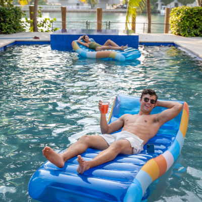 PoolCandy Good Vibes Deluxe Chaise Lounger