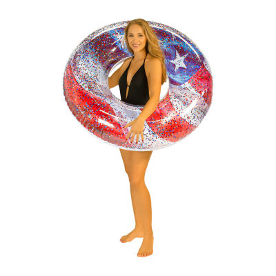 PoolCandy Illuminated Stars & Stripes Led Large 42IN Pool Tube