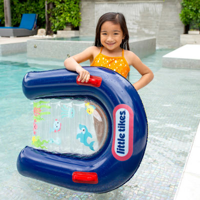 Little Tikes Inflatable Kickboard With Sea-Through Window, Color: Multi ...