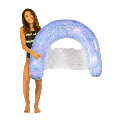 PoolCandy Mermaid Collection Glitter Sun Chair
