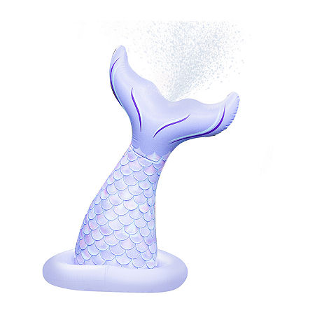 PoolCandy Mermaid Collection Giant Mermaid Tail Sprinkler, One Size, Purple