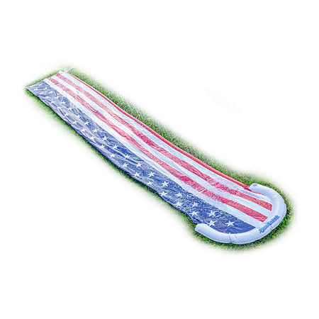 PoolCandy Stars & Stripes Collection Backyard Water Slide, One Size, Multiple Colors