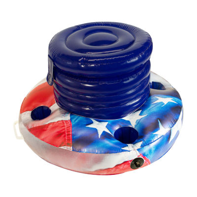 PoolCandy Stars & Stripes Floating Drink Cooler