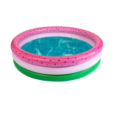 PoolCandy Inflatable Sunning Pool - Watermelon