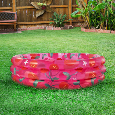 PoolCandy Inflatable Sunning Pool Strawberries & Cherries