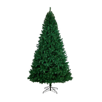 Nearly Natural Faux Douglas 11 Foot Pre-Lit Christmas Tree