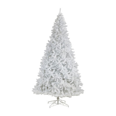 Nearly Natural Faux Douglas 11 Foot Pre-Lit Christmas Tree