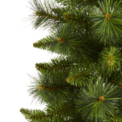 Nearly Natural New Haven Faux 3 Foot Pre-Lit Pine Christmas Tree