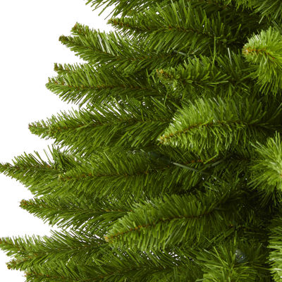 Nearly Natural Providence Faux 3 Foot Pre-Lit Pine Christmas Tree