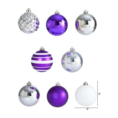 Nearly Natural Shatterproof Tree Set -Pc Christmas Ornament