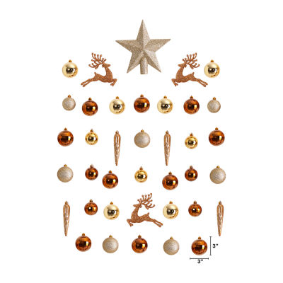 Nearly Natural Count Set 40-pc. Christmas Ornament