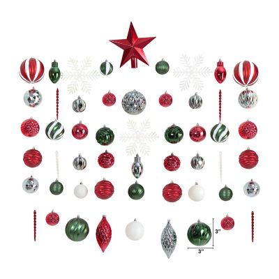 Nearly Natural Count 100-pc. Christmas Ornament