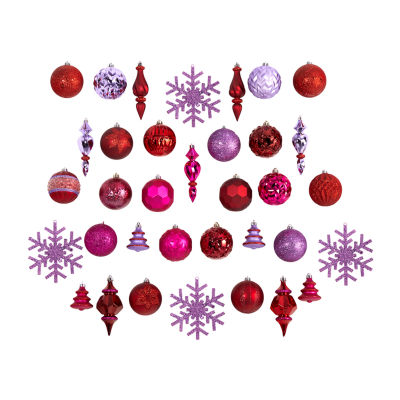 Nearly Natural Set Count -pc. Christmas Ornament