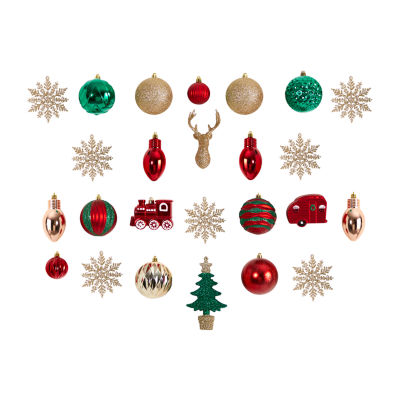 Nearly Natural Set Count 25-pc. Christmas Ornament