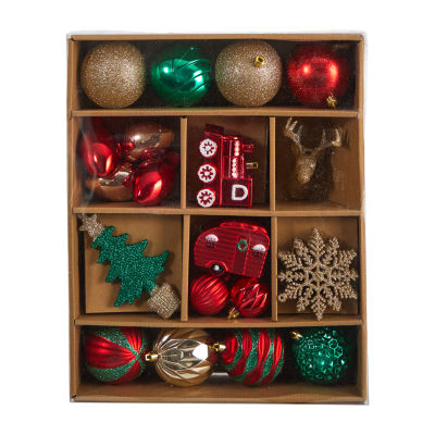 Nearly Natural Set Count 25-pc. Christmas Ornament