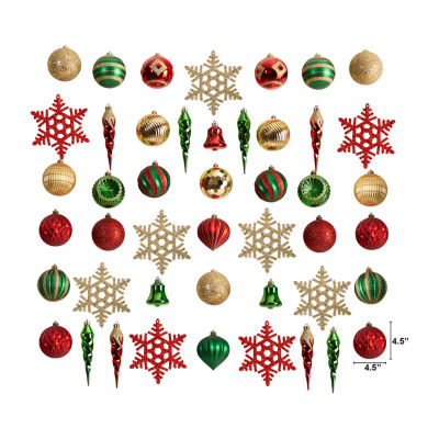 Nearly Natural Set Count 50-pc. Christmas Ornament
