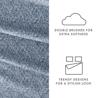 Casual Comfort™ Premium Ultra Soft Microfiber Chambray Sheet Sets