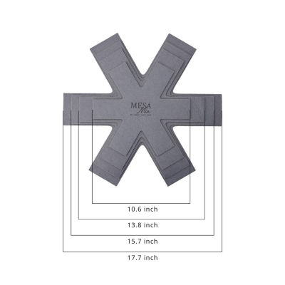 Mesa Mia Stainless Steel 14-pc. Cookware Set