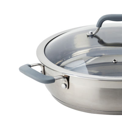 Mesa Mia Stainless Steel 20-qt. Stockpot with Steamer Insert