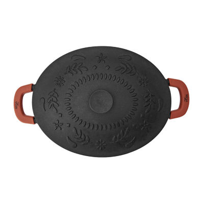 Mesa Mia Cast Iron 7-qt. Oval Dutch Oven with Lid