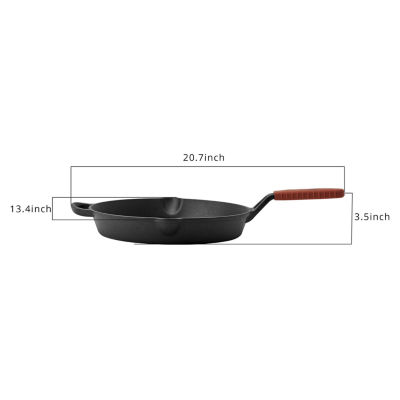 Mesa Mia Cast Iron 2-pc. Frying Pan Set