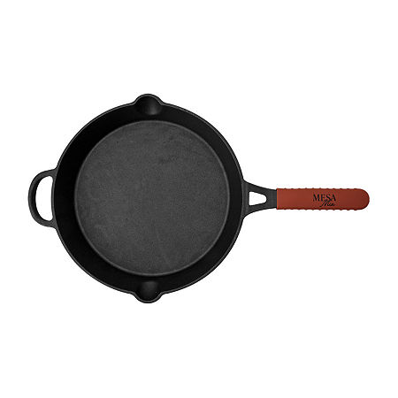 Mesa Mia Cast Iron 2-pc. Frying Pan Set, One Size, Black