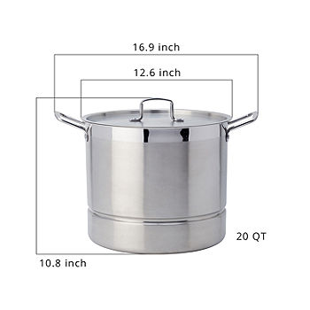 Cuisinart 6 qt. Stainless Steel Stock Pot with Lid & Reviews