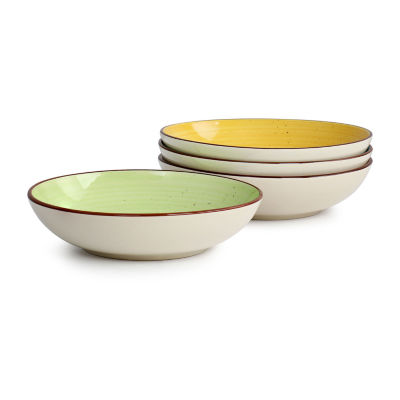 Elama -pc. Stoneware Dinnerware Set