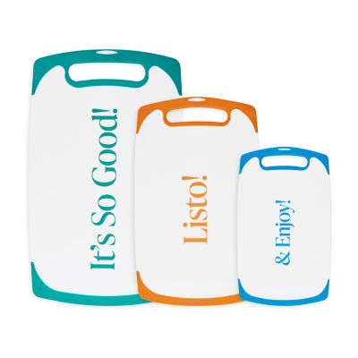 Mesa Mia Multicolor 3pc. Cutting Board Set, Color Multi JCPenney