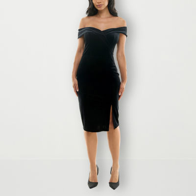 Premier amour off the shoulder hot sale sheath dress