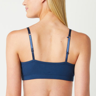 Arizona Body Cotton Rib Scoop Neck Bralette