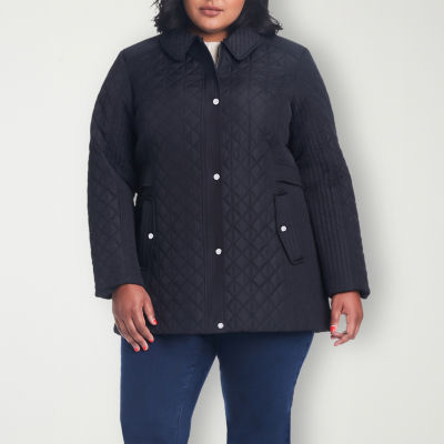 Liz claiborne water clearance resistant heavyweight puffer jacket