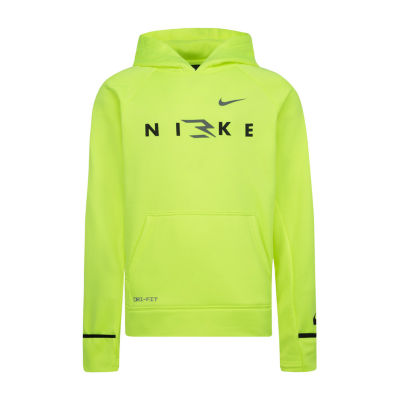 Boys yellow nike online hoodie