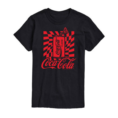 Mens Short Sleeve Coca-Cola Graphic T-Shirt