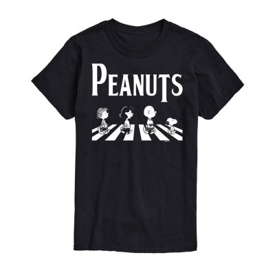 Mens Short Sleeve Peanuts Graphic T-Shirt