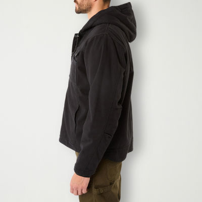 Smiths Workwear Sherpa Lined Mens Heavyweight Hooded Work Jacket