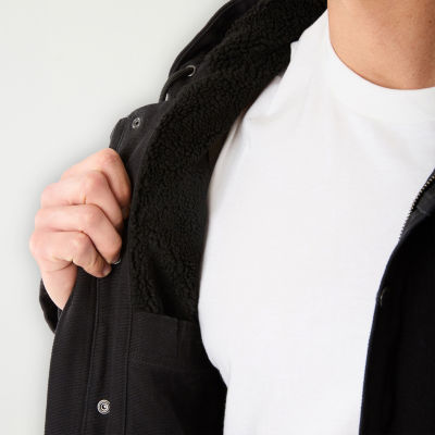 Smiths Workwear Sherpa Lined Mens Heavyweight Hooded Work Jacket