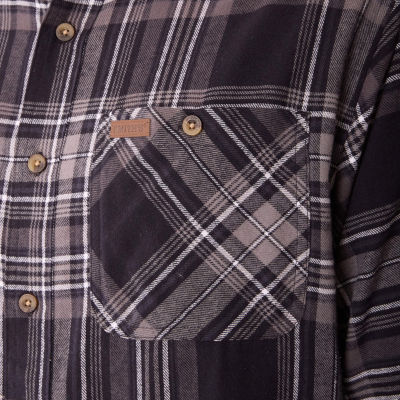 Smiths Workwear Mens Regular Fit Long Sleeve Flannel Shirt