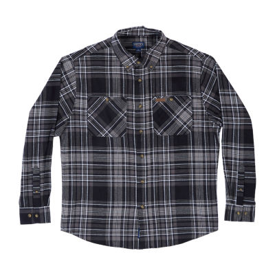 Smiths Workwear Mens Regular Fit Long Sleeve Flannel Shirt