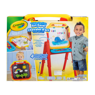 Grown'N Up Crayola Triple The Fun Art Easel