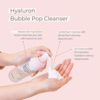 Hanskin Hyaluron Bubble Pop Cleanser