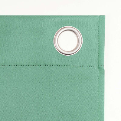 Sun Zero Riley Energy Saving Blackout Grommet Top Single Curtain Panel