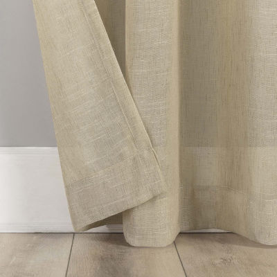 Archaeo Akari Rod Pocket Light-Filtering Single Curtain Panel