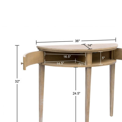 2-Drawer Console Table